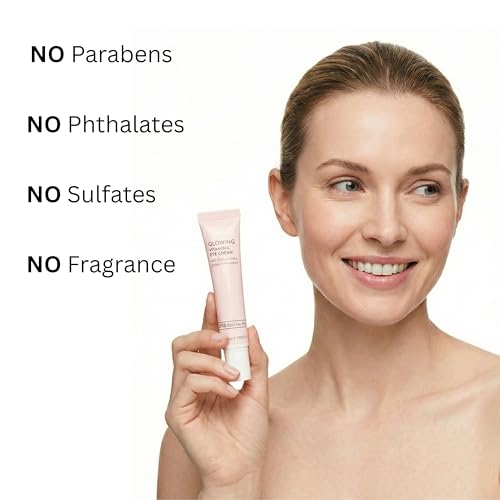Global Beauty Care Glowing Vitamin C Eye Cream – Radiant Under - Product Imagery