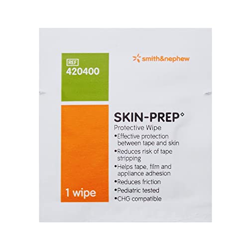 Skin-Prep Skin Barrier Wipe Sterile NonWoven Gauze 420400 1 - Product Imagery