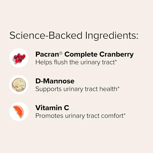 URO Urinary Tract Gummies with Pacran Cranberry – 30-Day Supply - Product Imagery