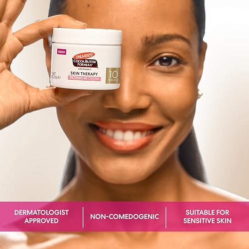 Palmer's Skin Therapy Face Cream, Retinol-10 Moisturizer (2.7 Oz) - Product Imagery
