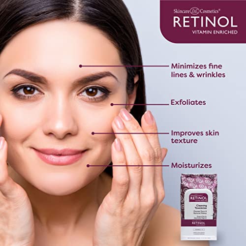 LIVAURA Retinol Makeup Remover Wipes for Women - Facial - Product Imagery