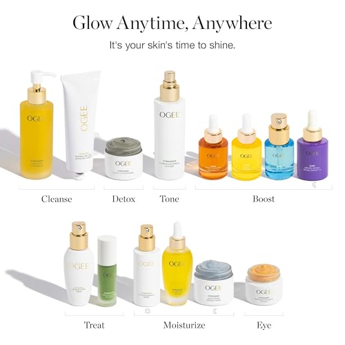 Ogee Jojoba Glow Face Oil, 2 Pack - Organic Moisturizing Facial - Product Imagery