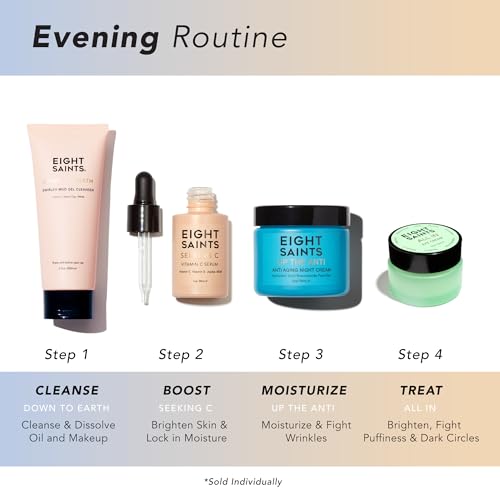 Eight Saints Vitamin C Serum for Face – Brightening & Hydrating - Product Imagery