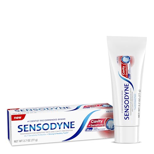 Sensodyne Cavity + Sensitivity Toothpaste, 2.7 oz - Product Imagery