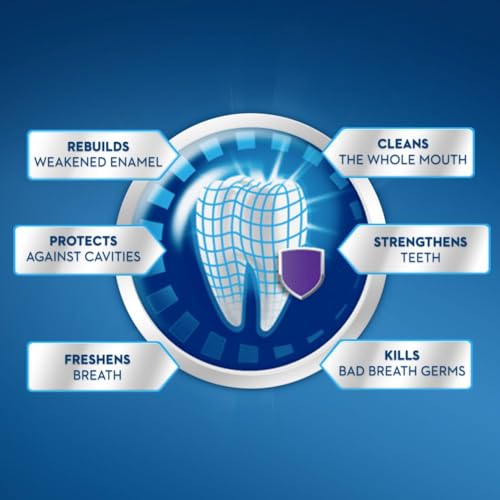 Crest Pro-Health Advanced Mouthwash, Alcohol Free, Enamel Care, - Product Imagery