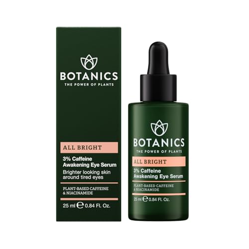 Botanics All Bright Caffeine Eye Serum & Brightener, 0.84 oz