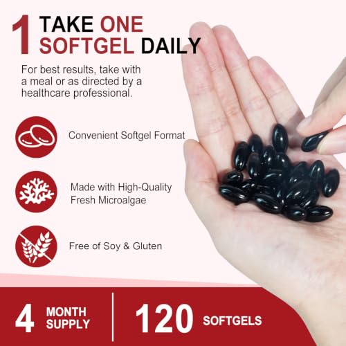 Astaxanthin Supplements 12mg, Premium Astaxanthin Antioxidant - Product Imagery