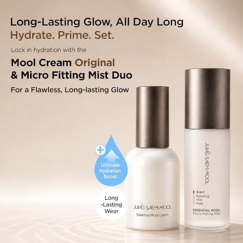 Mool Cream | Hydrating Primer for Glass Skin (Original, 1.01 Fl - Product Imagery