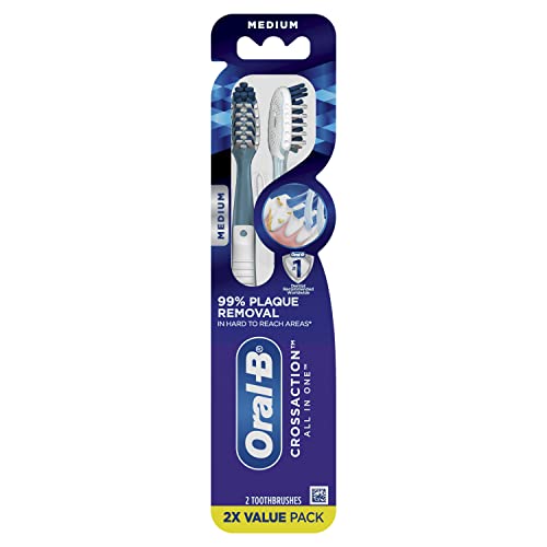 Oral-B Pro Health CrossAction Plaque Removal toothbrushes, 2 - Product Imagery