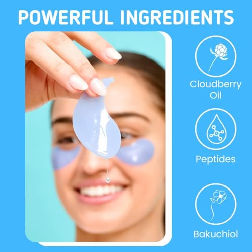 Patchology On Ice Cooling Blue Under Eye Patches For Puffy Eyes - Product Imagery
