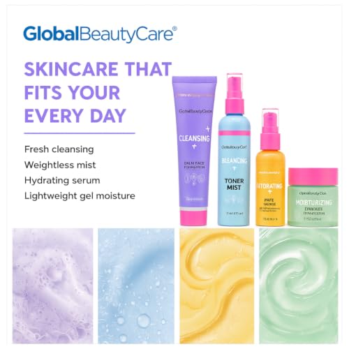Global Beauty Care Youthful Daily Hydrating Skin Care Routine - Product Imagery