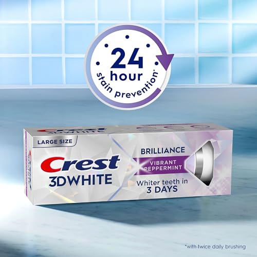 3D White Brilliance Vibrant Peppermint Teeth Whitening - Product Imagery