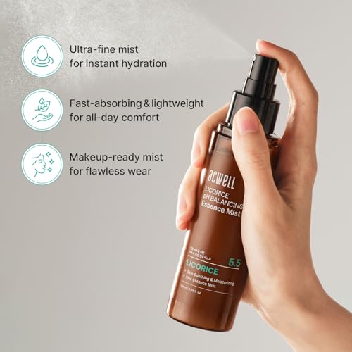 ACWELL Licorice pH Balancing Essence Hydrating Face Mist – - Product Imagery