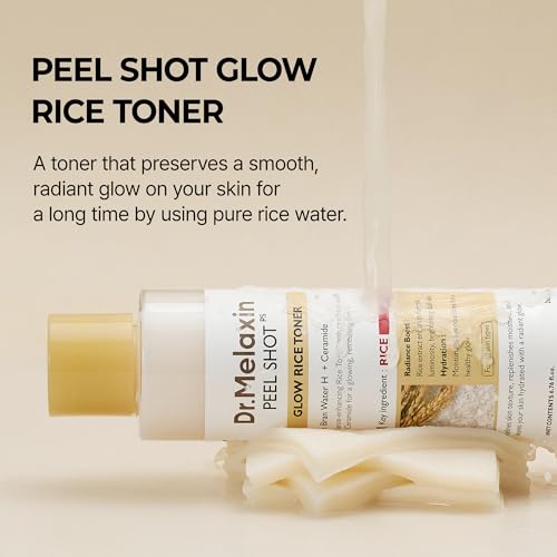 n Peel Shot Glow Rice Toner with Rice Extract & Ceramides, - Product Imagery