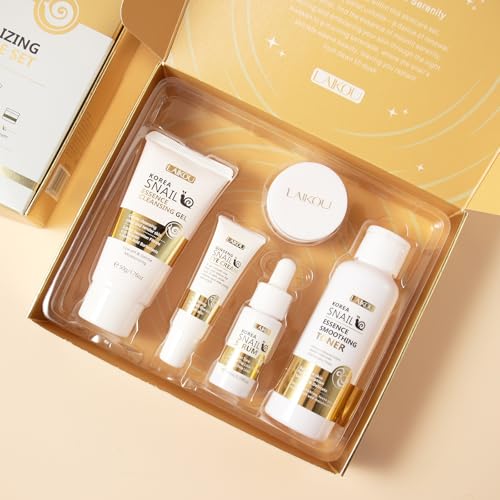 Korean Snail Essence Skin Care Kit,Skincare Gifts for - Product Imagery