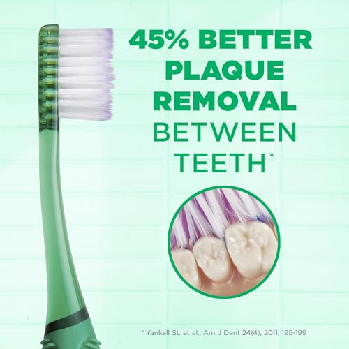 GUM Deep Clean Technique Soft Toothbrush, Compact Head, 1 Count - Product Imagery