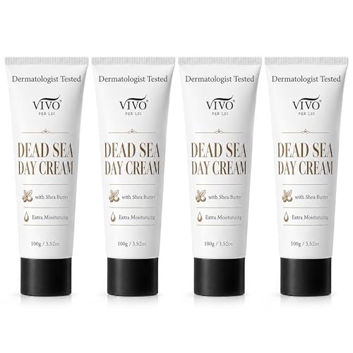 Vivo Per Lei Dead Sea Day Face Cream for Women - Moisturizing - Non Greasy