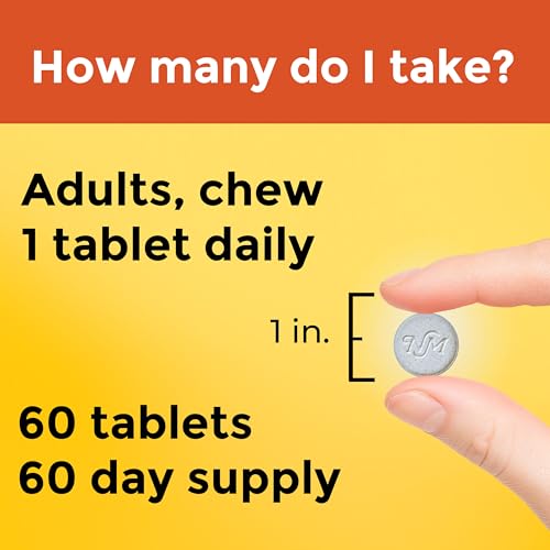 Nature Made Chewable Vitamin C 500 mg for Immune Support, 60 - Product Imagery