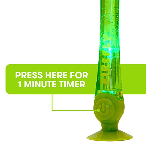 Firefly Light-Up Timer Kids Toothbrush with Suction Cup, Soft - - Product Imagery