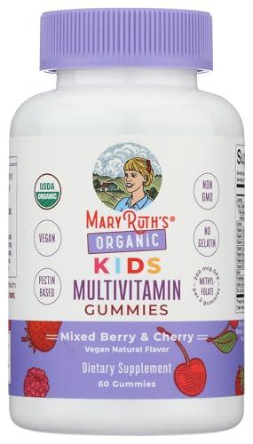 MARYRUTH'S USDA Organic Multivitamin Gummies, Ages 4+, Kids - Product Imagery