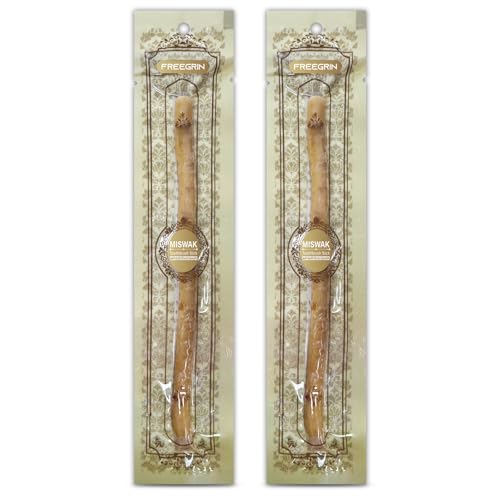 Miswak Sticks for Teeth Pack of 2 - Vacuum Sealed Traditional - Product Imagery