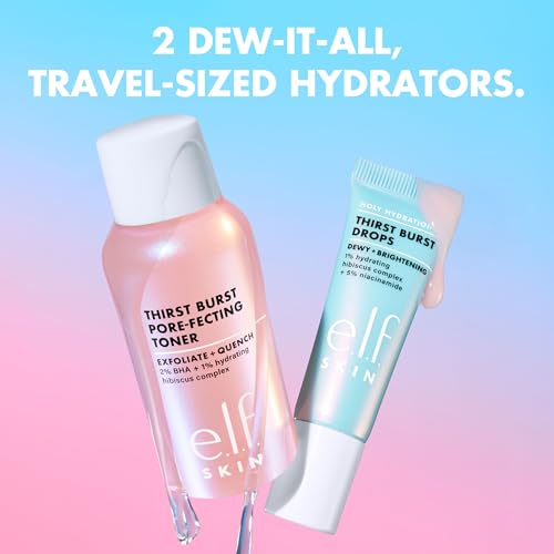 e.l.f. SKIN Thirst Burst Dew-O, Travel-Sized Skincare Set, - Product Imagery