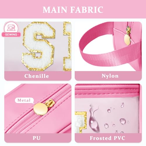 COSHAYSOO Clear Sunscreen Bag Makeup Toiletries Pouch Beach - Product Imagery