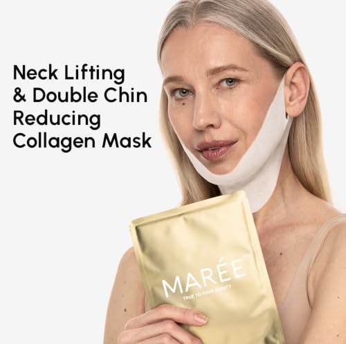 MAREE V Line Lifting Mask with 24K Gold – Deep Collagen Face - Product Imagery