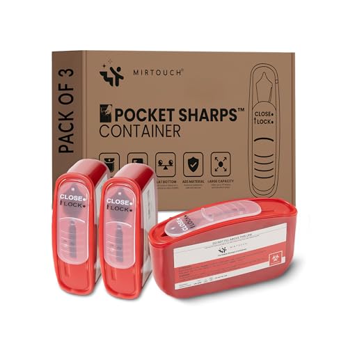 PocketSharps - Pocket-Size Travel Sharps Container for Pen - Product Imagery