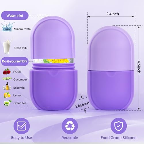 Ice Roller for Face and Eye, Facial Beauty Ice Roller Skin Care - Product Imagery
