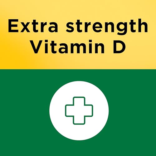 Nature Made Vitamin D3 5000 IU (125 mcg), 180 Vitamin D Softgels - Product Imagery