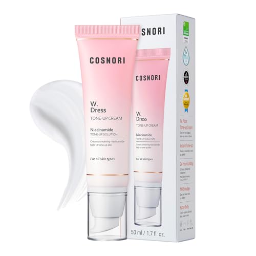 COSNORI W. Dress Tone-up Cream -Quick Skin Tone Balancer – Evens - Product Imagery