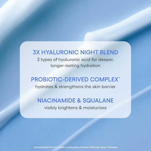 Water Sleeping Mask: Hydrating Korean Overnight Face Mask with - Product Imagery