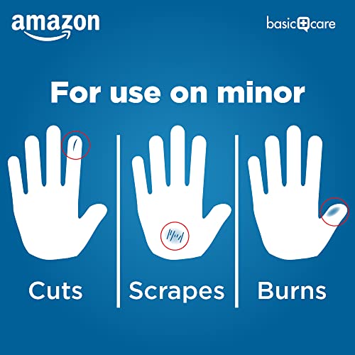 Amazon Basic Care Sheer and Clear Adhesive Bandages Family - Product Imagery