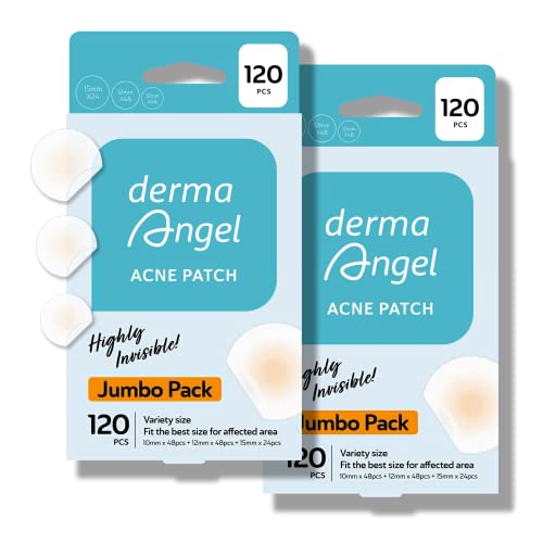 DERMA ANGEL Ultra Invisible Acne Patches for Cystic Acne - DERMA ANGEL Official Imagery - 1