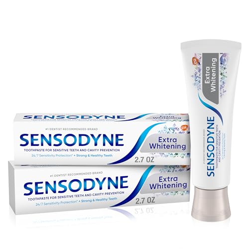 Sensodyne Extra Whitening Toothpaste, 2.7 Ounces (Pack of 2) - Product Imagery
