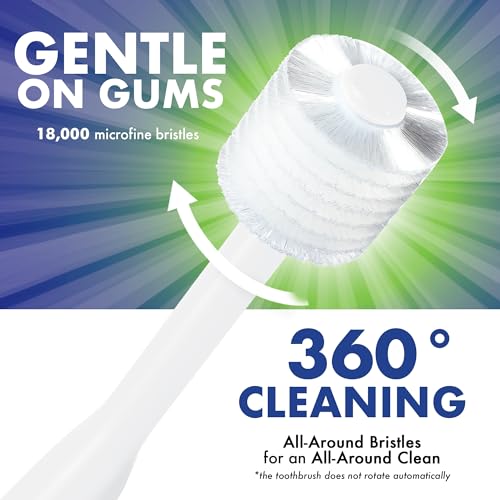 Brilliant Oral Care Adult Sensitive Toothbrush with Extra Soft - Product Imagery