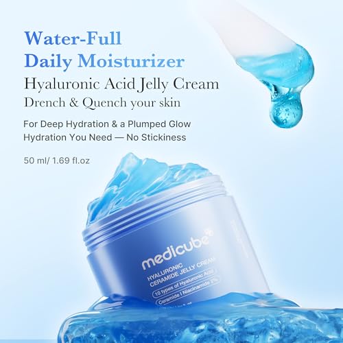medicube Jelly Cream with Hyaluronic Acid for Long-lasting - Product Imagery