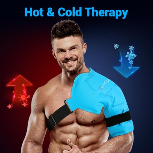 Comfytemp Shoulder Ice Pack, Rotator Cuff Cold Therapy Wrap - Product Imagery