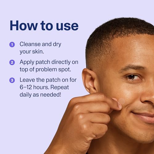 Curology Clear Pimple Patches for Face, Hydrocolloid Acne Spot - Product Imagery
