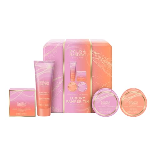 Baylis & Harding Luxury Pamper Tin, Gift Set For Women - Product Imagery