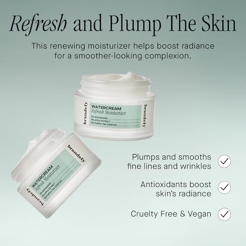 Brandefy Water Cream Refresh Moisturizer - Lightweight, - Product Imagery
