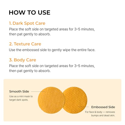 n TX Kojic Acid Turmeric Toner Pads with Tranexamic Acid, - Product Imagery