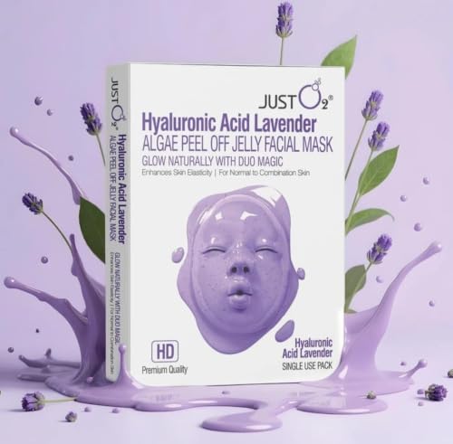 TIK TOK Viral Hyaluronic acid lavender Bio Collagen Peel Off - Product Imagery