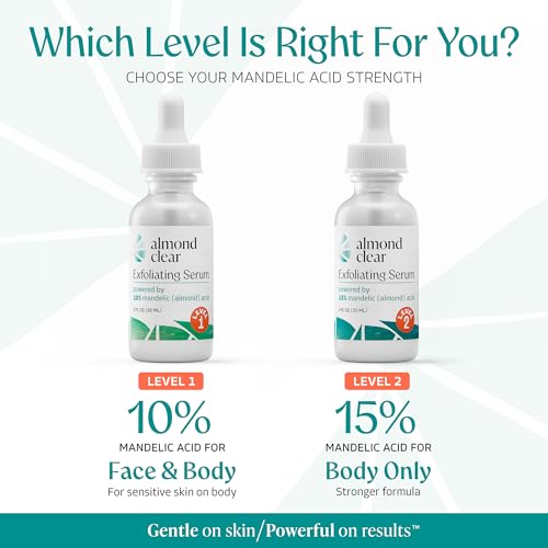 Almond Clear Mandelic Acid Level 2 Serum – Extra Strength - Product Imagery