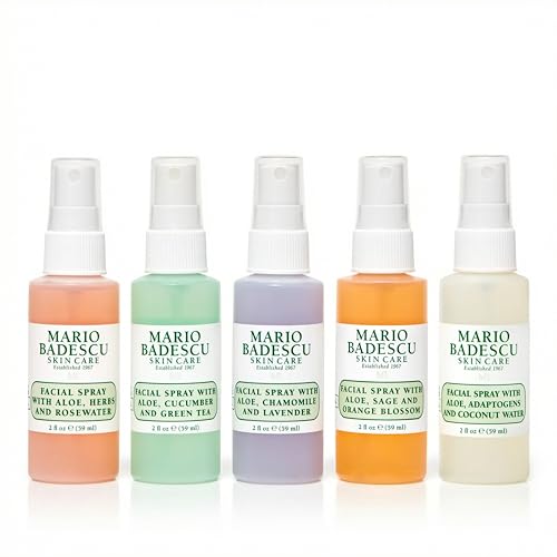Mario Badescu Facial Spray Collection with Rose Water, Cucumber, - Product Imagery