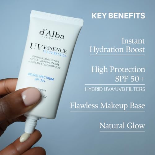 d'alba Piedmont White Truffle Waterfull Essence Sunscreen (1.69 - Product Imagery