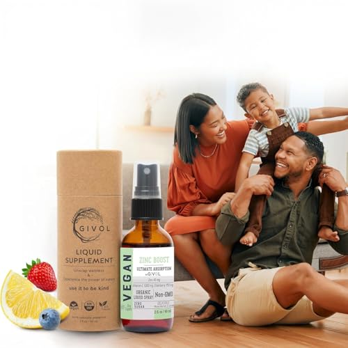 Zinc Active Mist Liquid Spray, Sugar-Free, Made in USA, 2 FL - Product Imagery