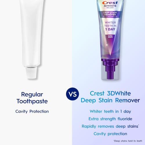Crest 3DWhite Brilliance Deep Stain Remover Ultra White - Product Imagery