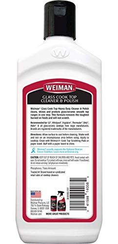 Weiman Glass Cook Top Cleaner 10 fl oz - 6 pack - Product Imagery